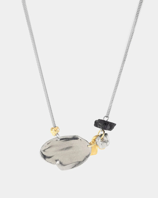 Irazy Necklace by Anne-Marie Chagnon in Two Tone