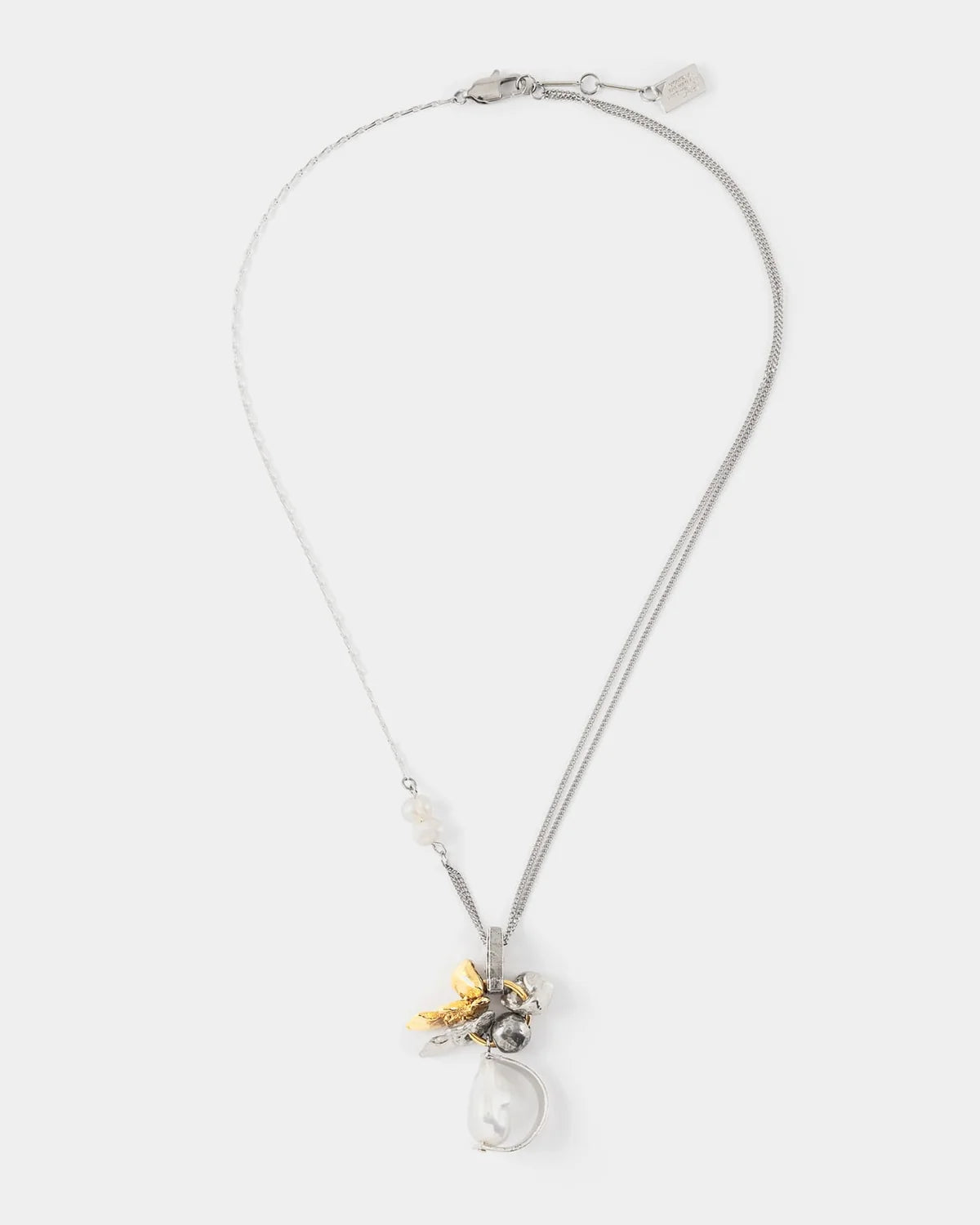 Morya Necklace by Anne-Marie Chagnon in Two Tone