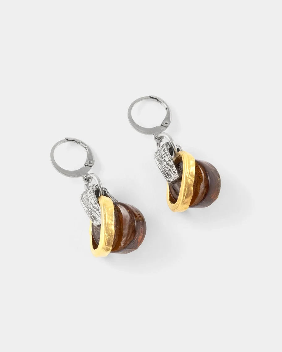 Elyra Earring by Anne-Marie Chagnon in Cocoa