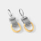 Flamora Earring by Anne-Marie Chagnon in Two Tone