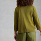Nova Linen Blend Cardi by White Stuff in Mid Green