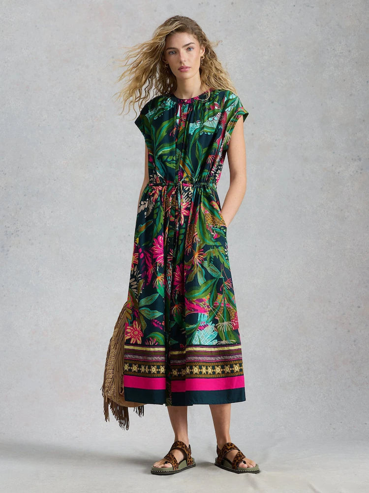 Lauryn Column Dress by White Stuff in Green
