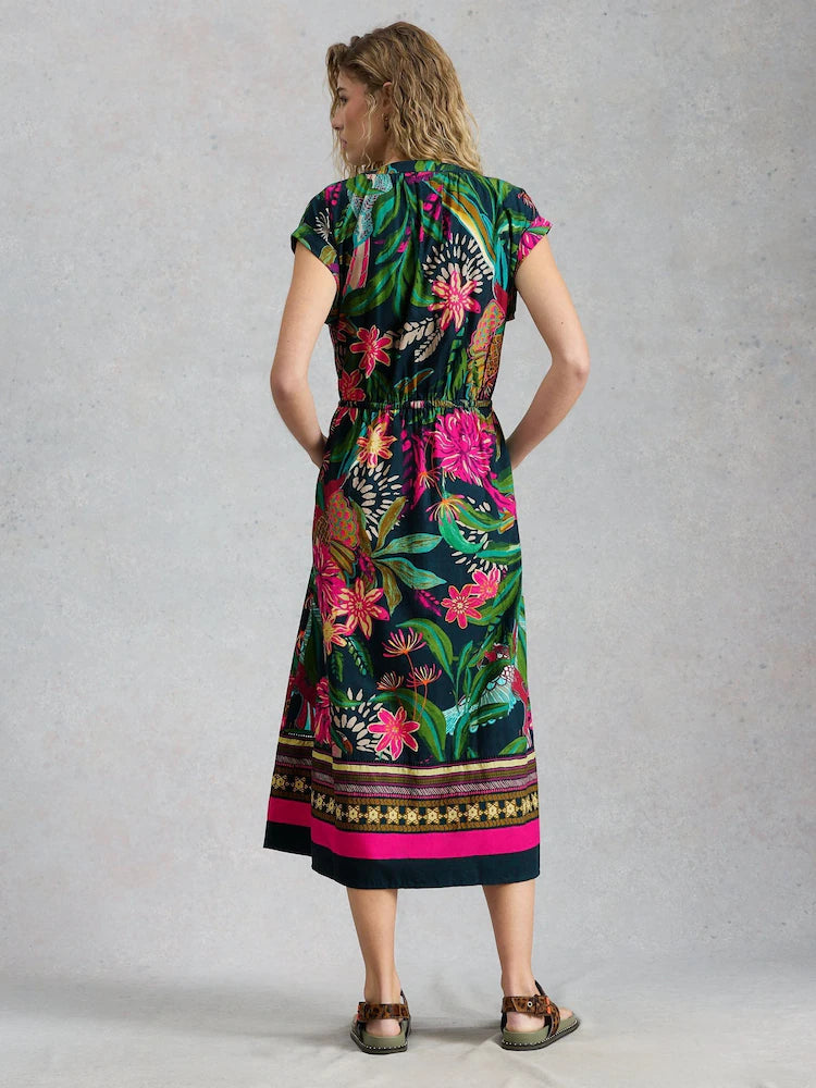 Lauryn Column Dress by White Stuff in Green