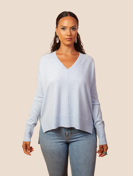 Wagner Top by Kersima in Baby Blue