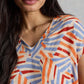 Iris Linen Tee by White Stuff in Natural Multi