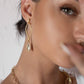 Earrings by Kalliope Jewelry in Black Diamond Crystal