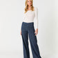 Maeve Denim Pant by Level 99 in Indigo Night