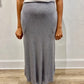A-Line Skirt by SAGA in Heather