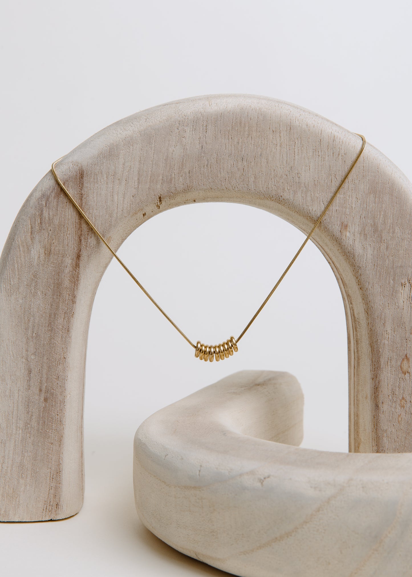 Gia Necklace by Vincent Jewelry in Gold