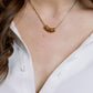 Gia Necklace by Vincent Jewelry in Gold