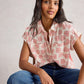 Ellie Organic Cotton Shirt by White Stuff in Ivory