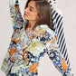 Sophie Organic Cotton Shirt by White Stuff in Orange Multi