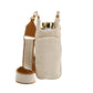 Canvas Hydrobag w/Canvas and Vegan Leather Strap by Wanderfull in Oatmeal