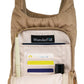 Hydrobag by Wanderfull in Khaki w/Striped Strap