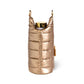 Glossy Hydrobag by WanderFull in Gold with Striped Strap