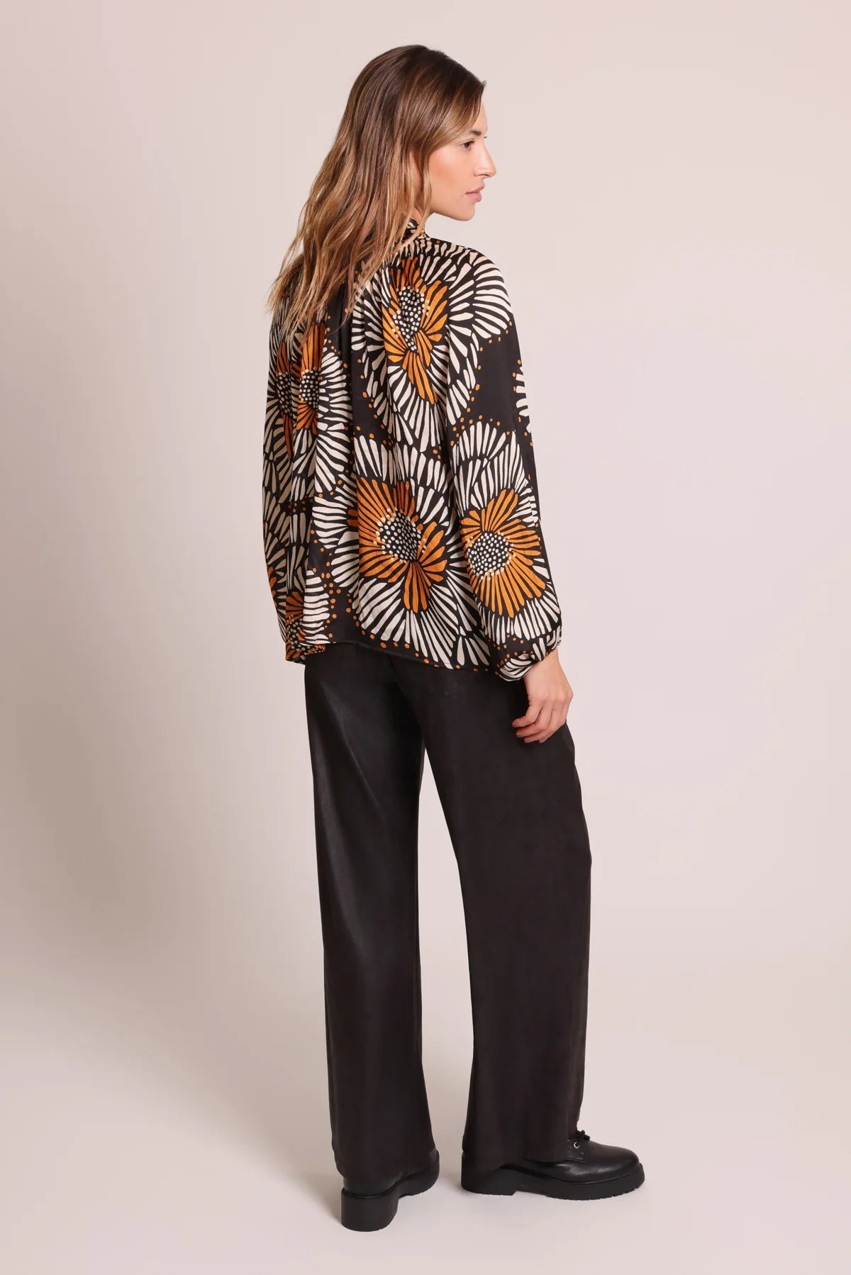 Madding Blouse by Traffic People in Black