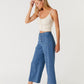 Sophia Exposed Button Wide Leg by Level 99 in Sundance