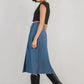 Evelyn Wrap Skirt by Level 99 in Sundance Sky