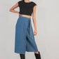 Evelyn Wrap Skirt by Level 99 in Sundance Sky