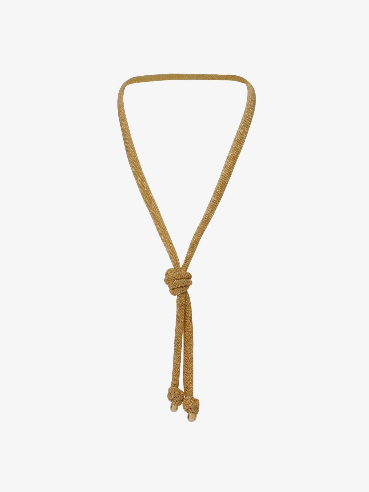 Idylle Necklace to Tie by Maison Lurex in Gold
