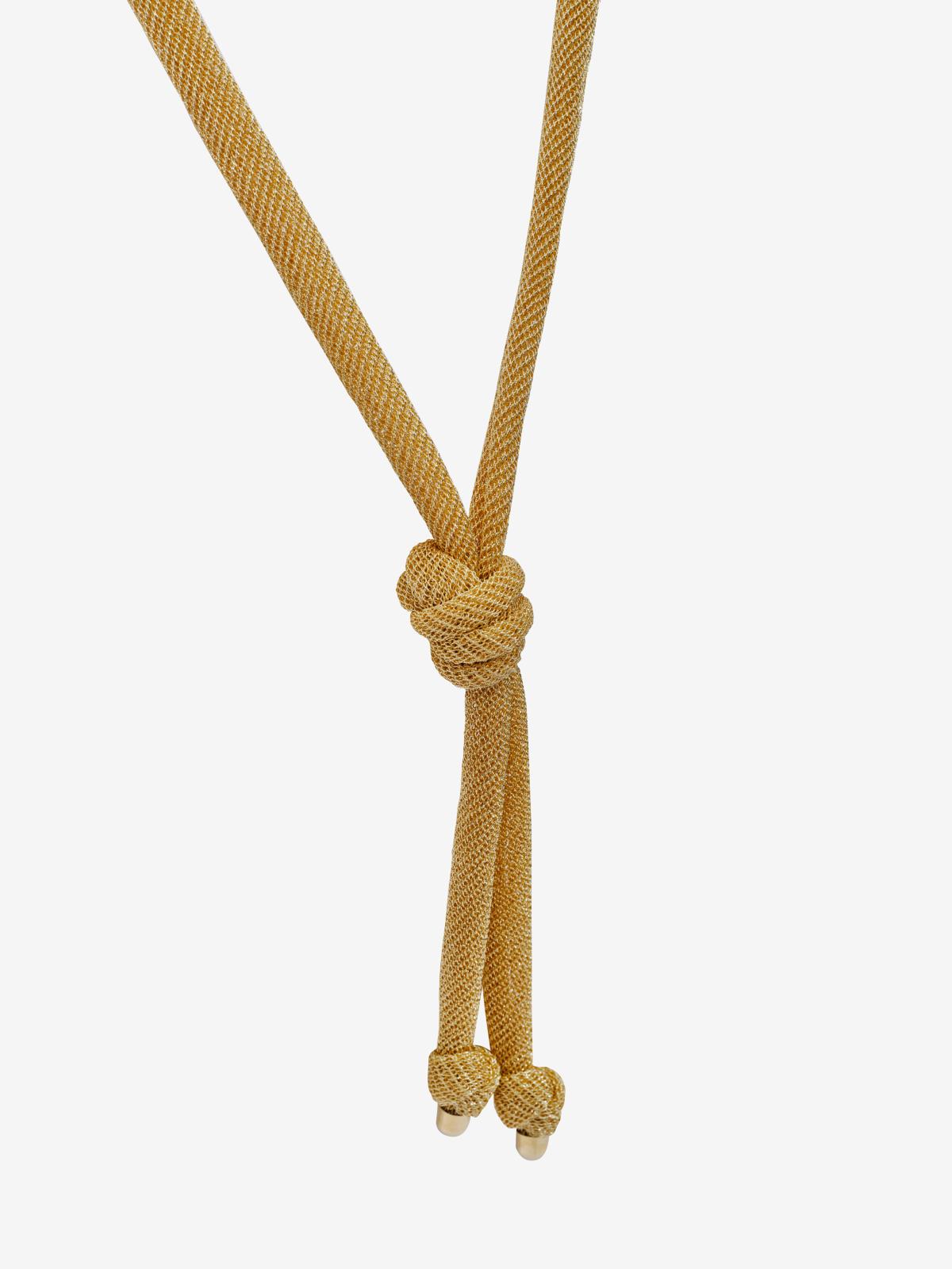 Idylle Necklace to Tie by Maison Lurex in Gold