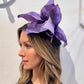 Zizi XL Hat by Christine A Moore Millinery in Lavender