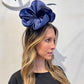 Malorie Hat Hat by Christine A Moore Millinery in Navy
