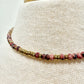 Handmade Rhodonite Necklace by Reza Khan Minerals