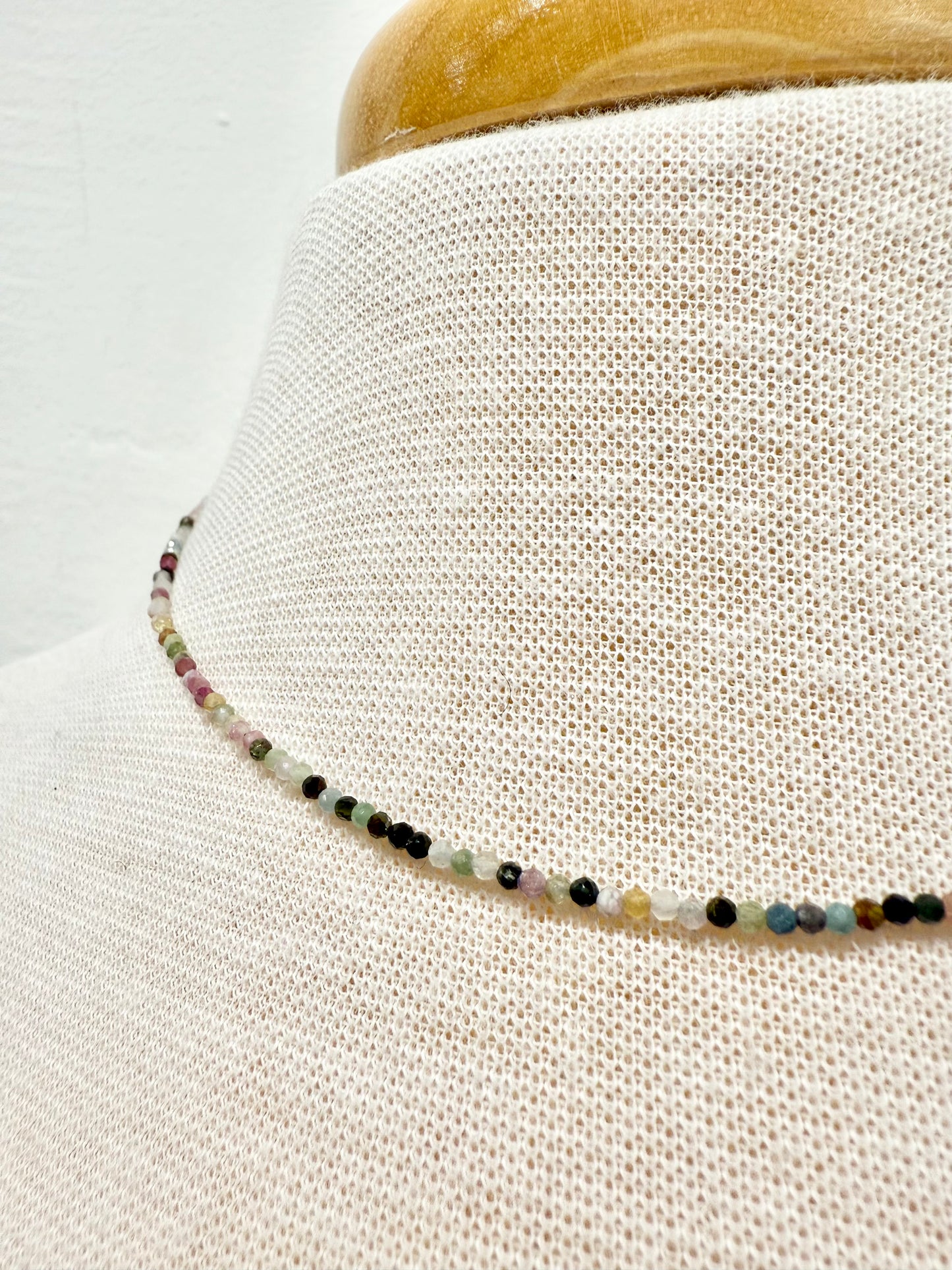 Handmade Tourmaline Necklace by Reza Khan Minerals