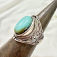 Turquoise & Sterling Silver Ring by Tiger Mountain