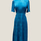 Circle of Trust Rene Dress by Traffic People in Blue