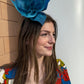 Zizi Hat by Christine A Moore Millinery in Blue/Teal