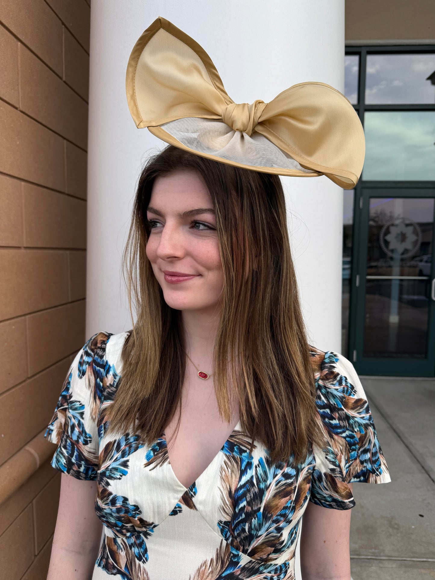 Spencer Hat by Christine A Moore Millinery in Tan