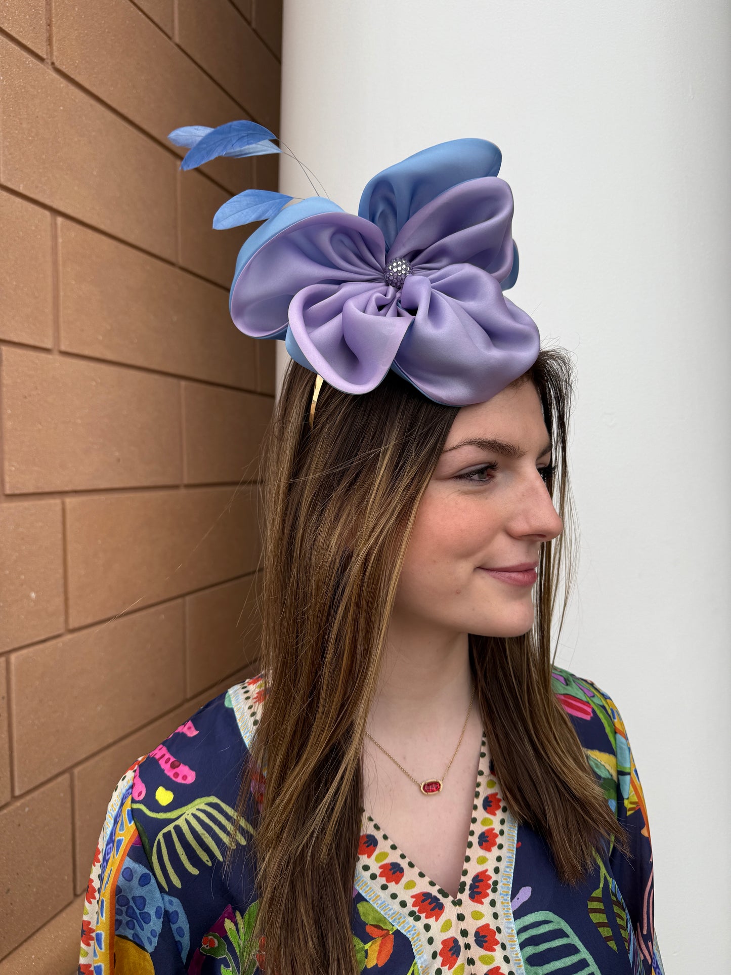 Malorie Hat by Christine A Moore Millinery in Lavender