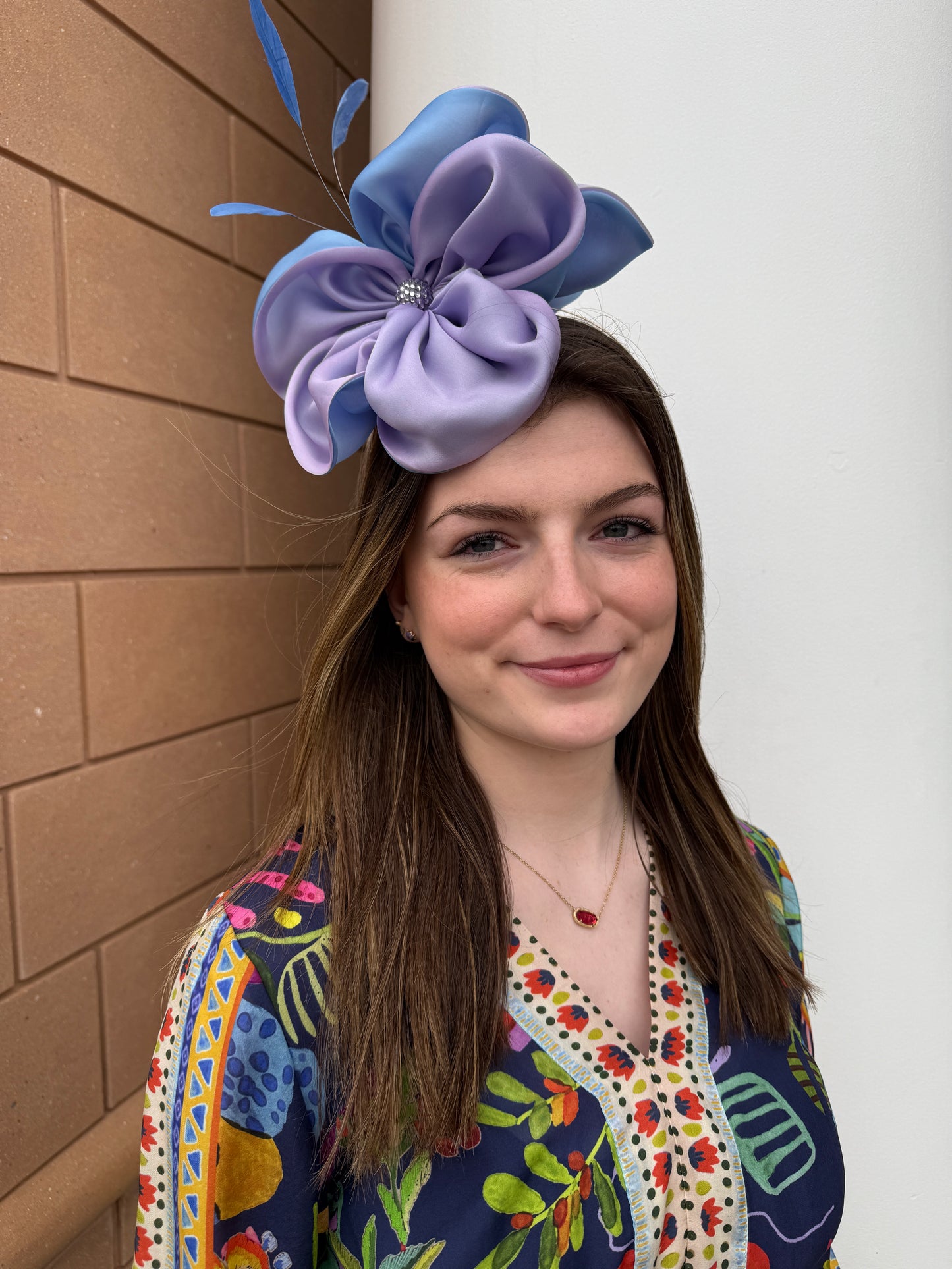 Malorie Hat by Christine A Moore Millinery in Lavender