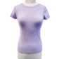 Luxury CashmereTee by InCashmere in Candy Lilac