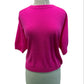 Cashmere Crewneck Sweater by InCashmere in Allure Pink