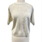 Crewneck Sweater by InCashmere in Silver Heather