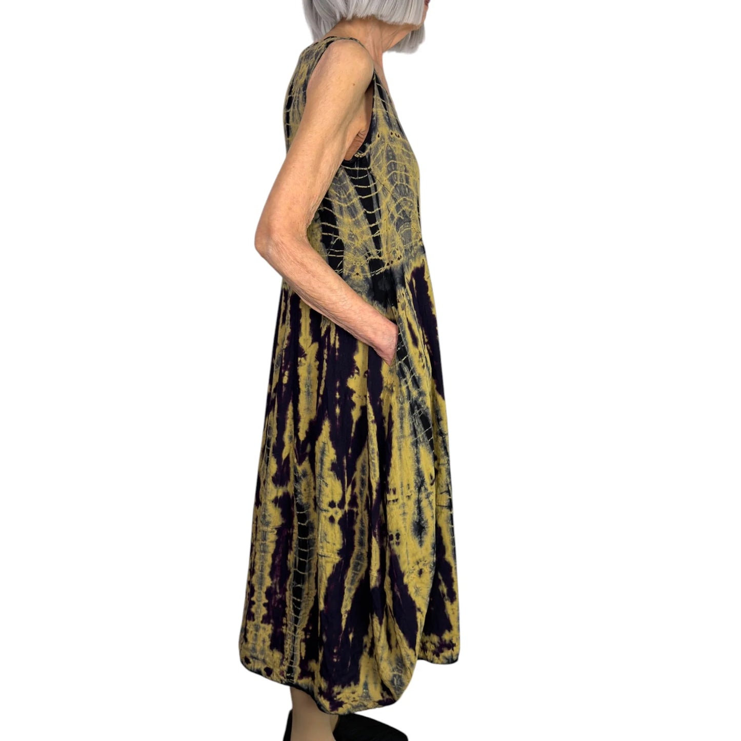 Hand Dyed Princess Dress by Gerties in Autumn