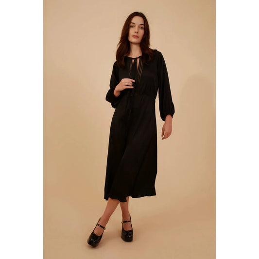 Gilda Dress by Traffic People in Black