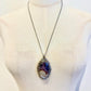 Amethyst Agate Gemstone Pendant by Dorjec Design