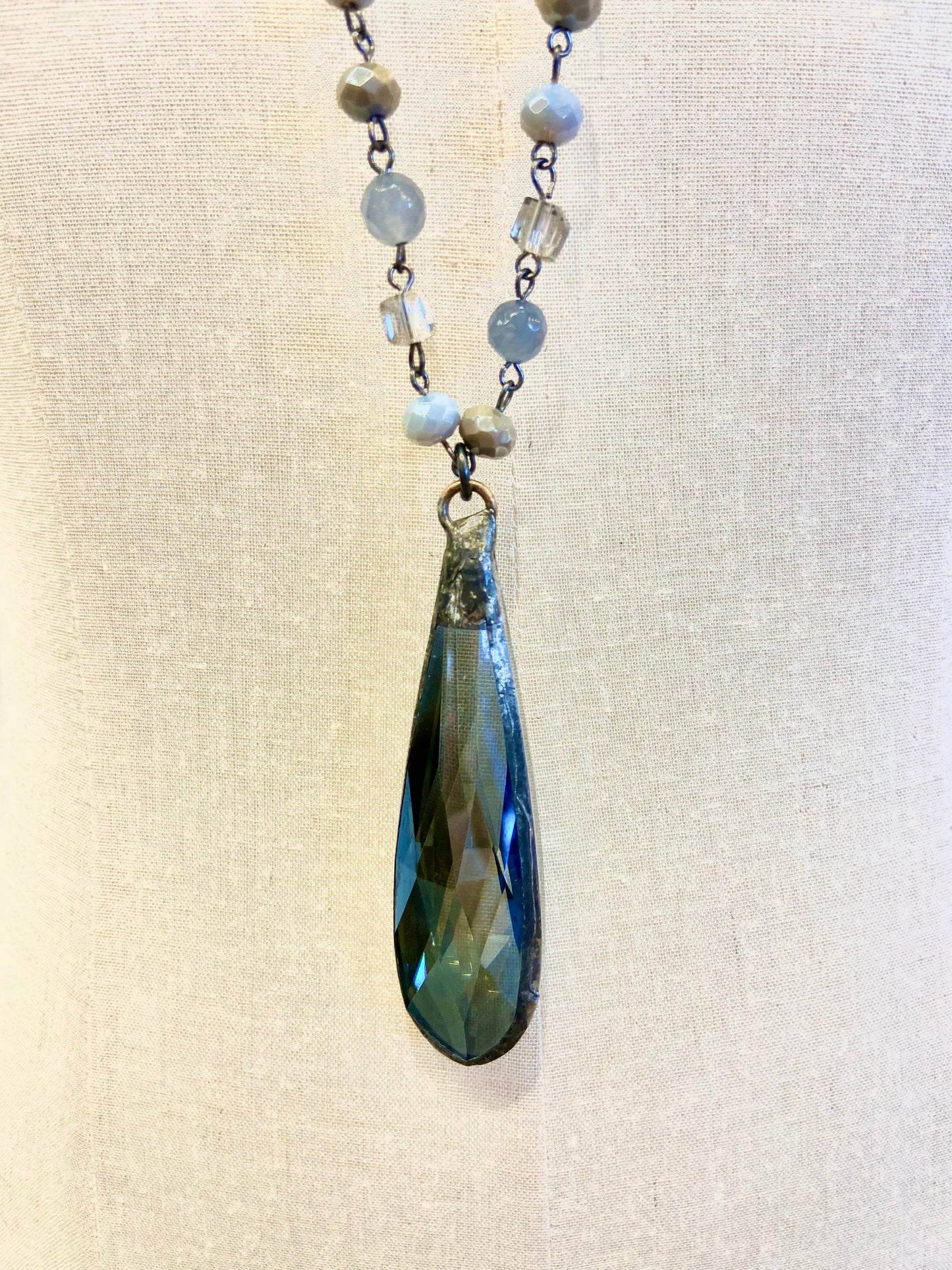 Crystal Pendant Necklace by Marc Griffith
