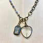 Crystal Heart Pendant Necklace by Marc Griffith