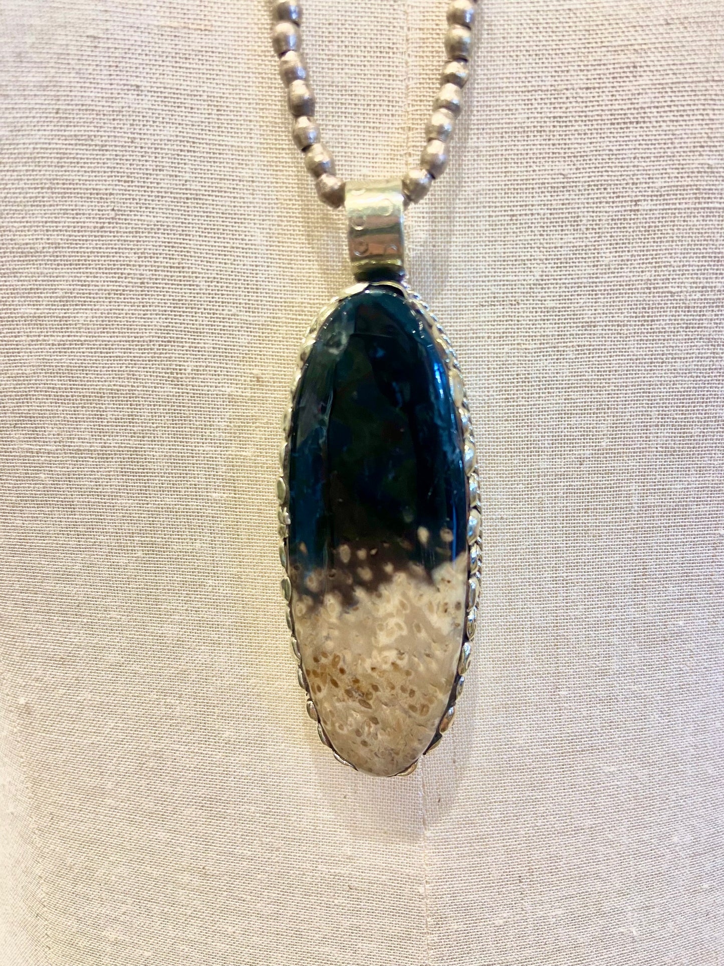 Plum Blossom Gemstone Necklace by Dorjec Design