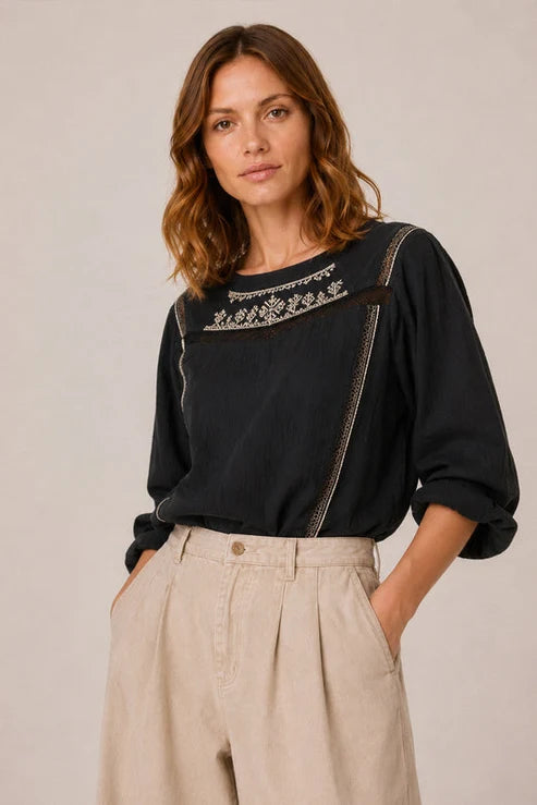 Shirt by Indi & Cold in Carbon
