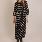 Millie Dress by Traffic People in Black and White