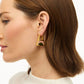 Rachel Triangle Hoop Earring by Brackish