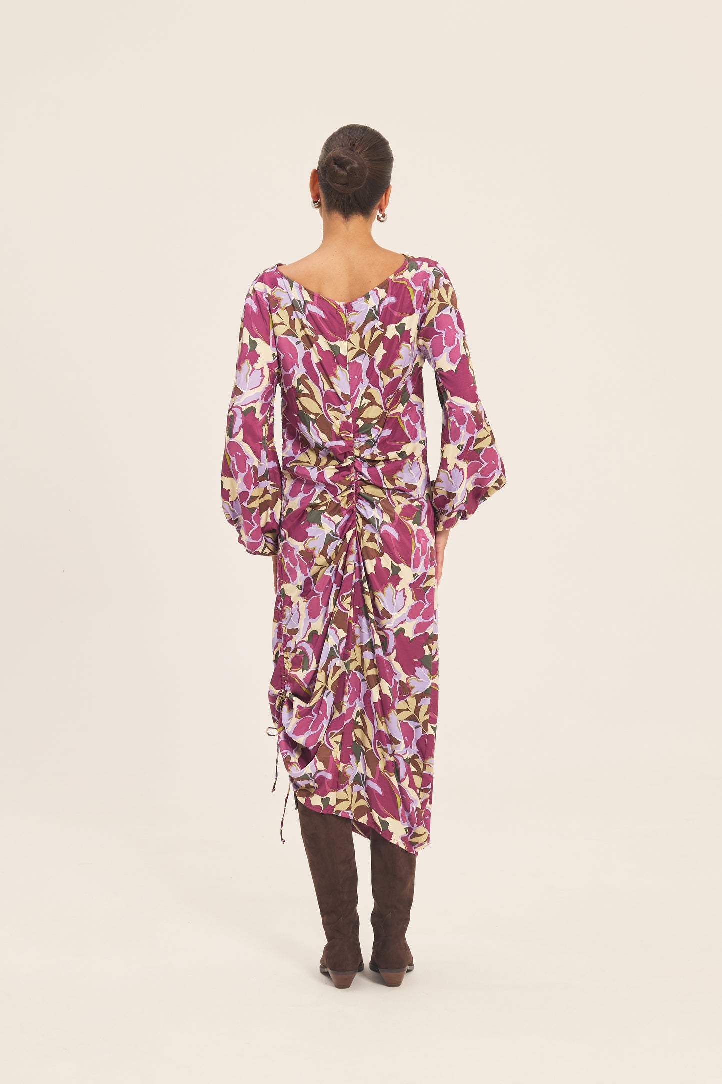 Ondine Dress by JULA in Seni Mulberry