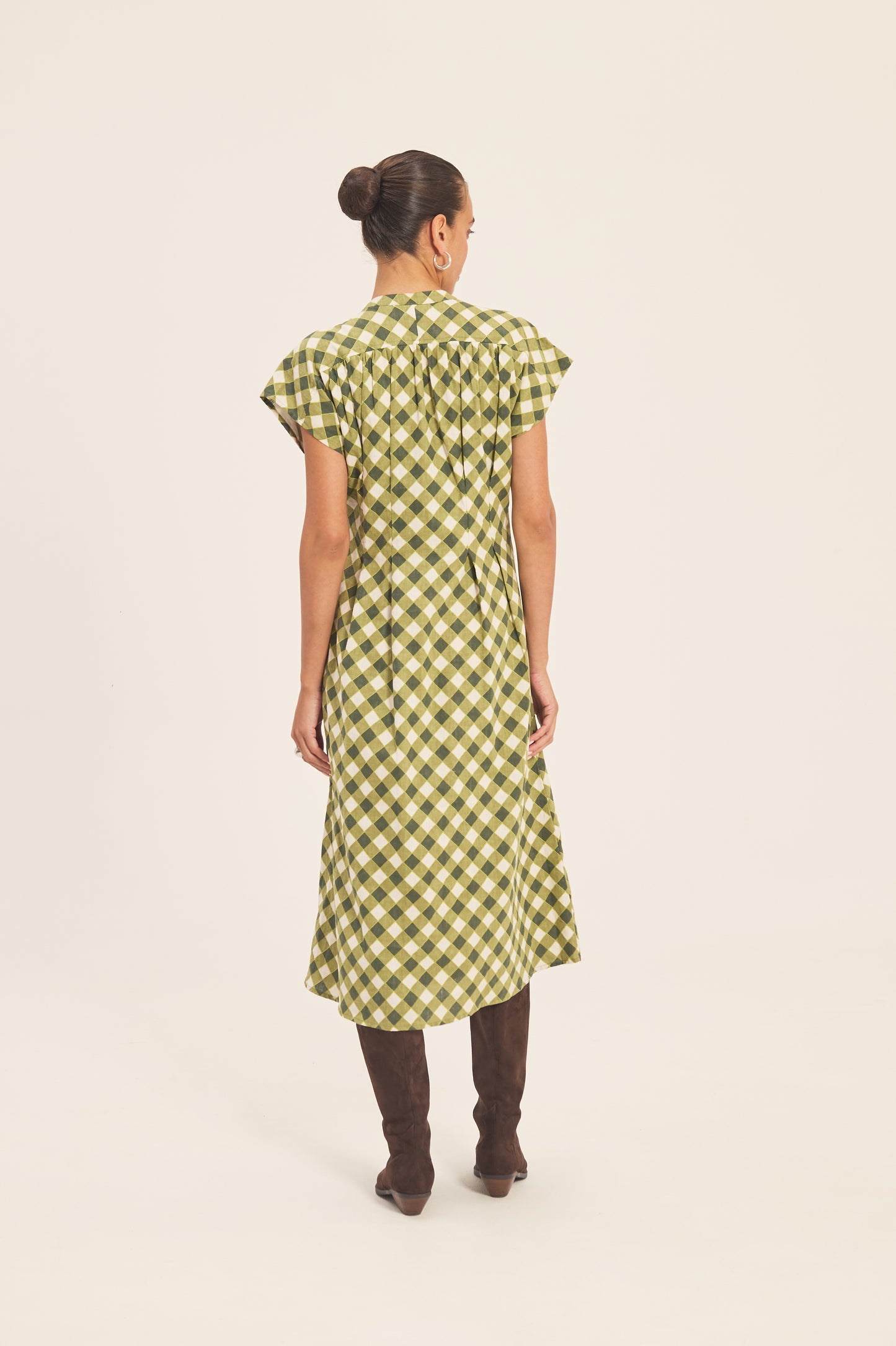 Edi Dress by JULA in Senja Moss