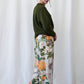 Jacquard Palazzo Pants by One Hundred Stars in Putty